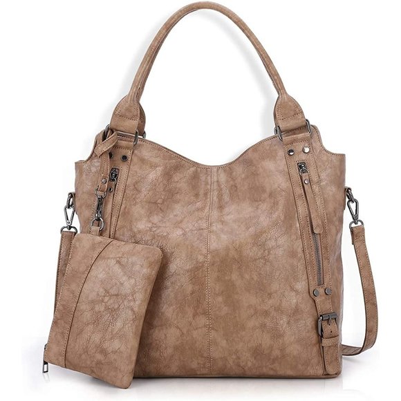 Angel Barcelo Purses and Handbags for Women Large Hobo Shoulder Bags Sof… - Picture 1 of 14